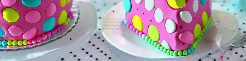 Easter Polka Dot Cake