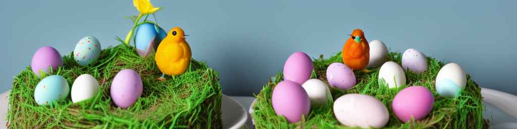 Easter Robin's Nest Cake