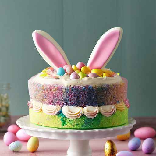 Easter Sprinkle Cake