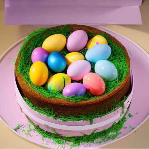 Easter Surprise Inside Cake