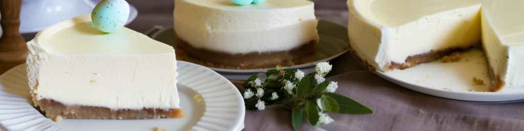 Easter Vanilla Bean Cheesecake