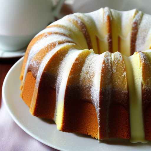 Easter Vanilla Pound Cake