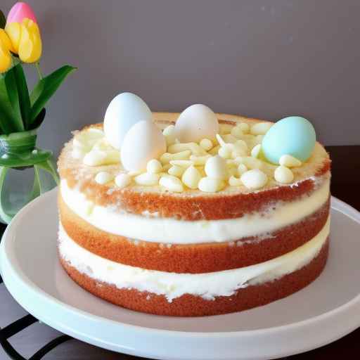 Easter White Chocolate Cake