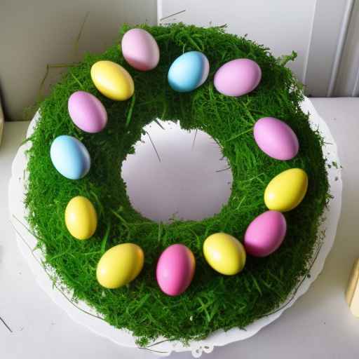 Easter Wreath Cake