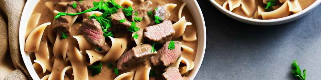 Easy Beef Stroganoff