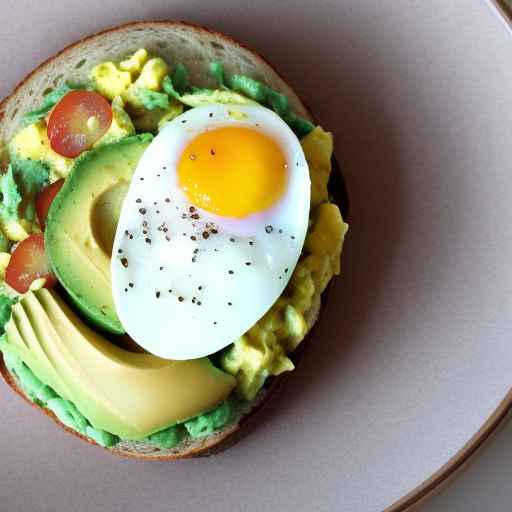 Egg and Avocado Breakfast Sandwich