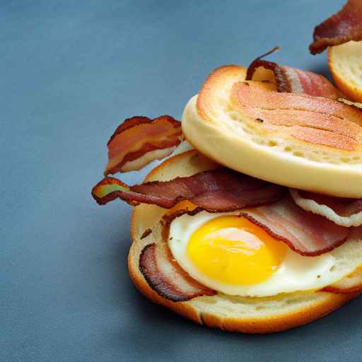 Egg and Bacon Breakfast Sandwiches