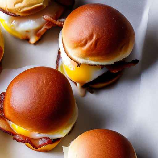 Egg and Bacon Breakfast Sliders