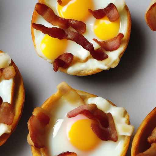Egg and Bacon Breakfast Toast Cups