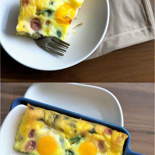 Egg and cheese breakfast casserole