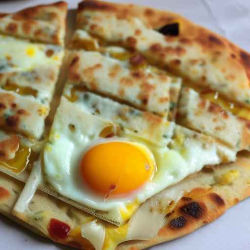 Egg and Cheese Breakfast Flatbread