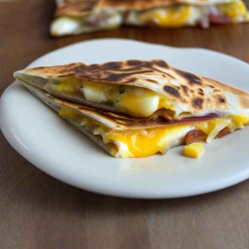 Egg and Cheese Breakfast Quesadilla