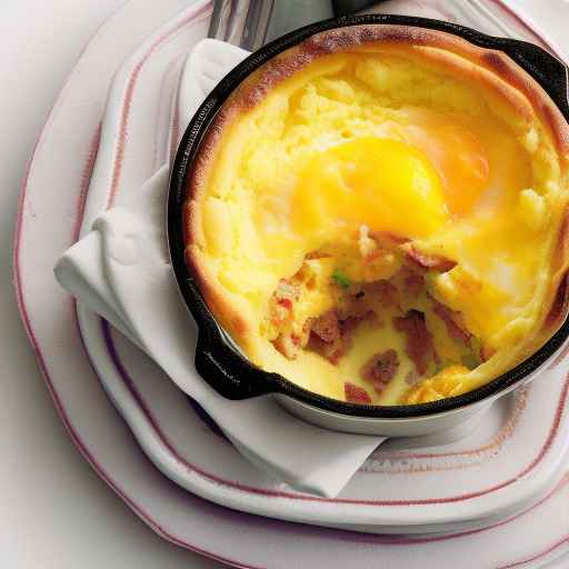 Egg and Cheese Breakfast Souffle