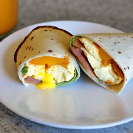 Egg and Cheese Breakfast Wraps