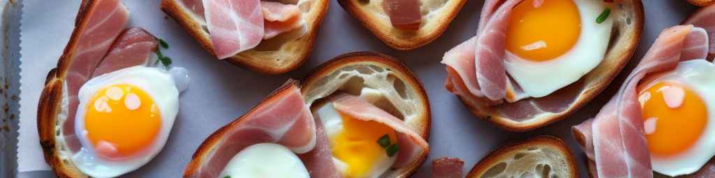 Egg and Ham Breakfast Bites