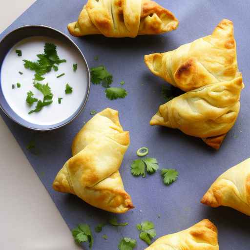 Egg and Potato Curry Puffs