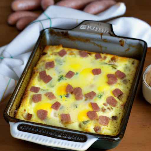 Egg and Sausage Breakfast Casserole