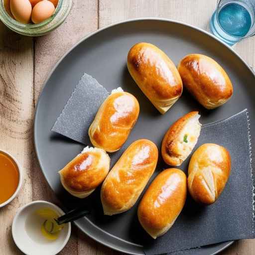 Egg and Sausage Breakfast Roll