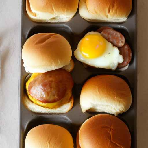 Egg and Sausage Breakfast Sliders