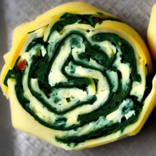 Egg and Spinach Pinwheels