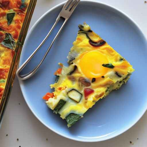 Egg and Vegetable Breakfast Casserole