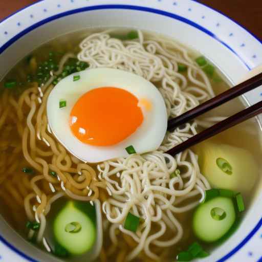 Egg Drop Ramen Soup