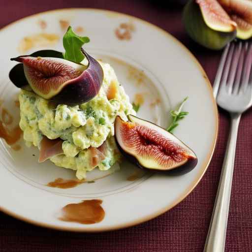 Egg Salad with Prosciutto and Fig Jam