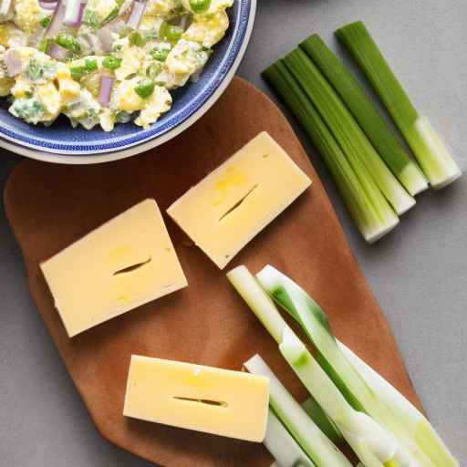 Egg Salad with Smoked Gouda and Scallions