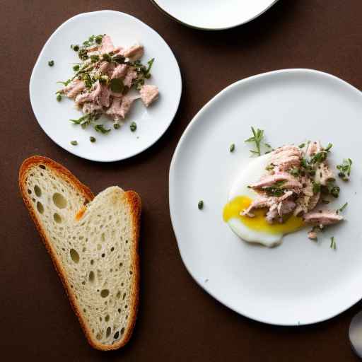 Egg Salad with Tuna and Caper Dressing