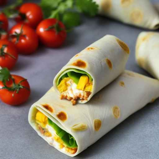 Egg Stuffed Tortilla Roll-ups