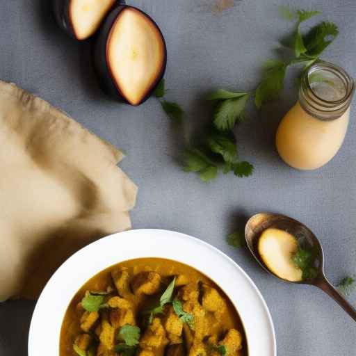 Eggplant and Egg Curry