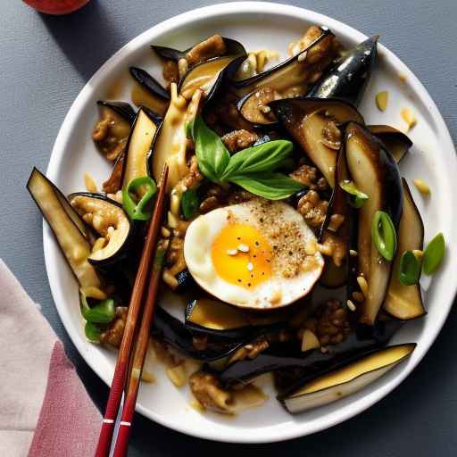 Eggplant and Egg Stir Fry