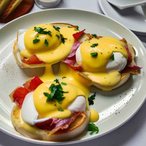 Eggs Benedict with Hollandaise Sauce