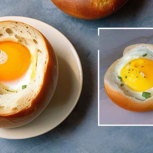 Eggs in a Bread Bowl