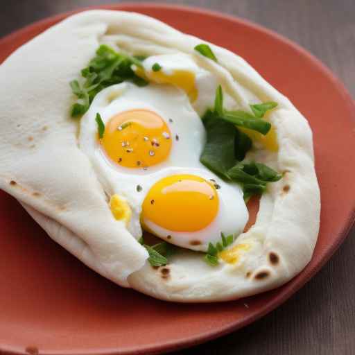 Eggs in a Pita Pocket