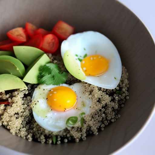 Eggs in a Quinoa Bowl