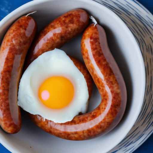 Eggs in a Sausage Bowl