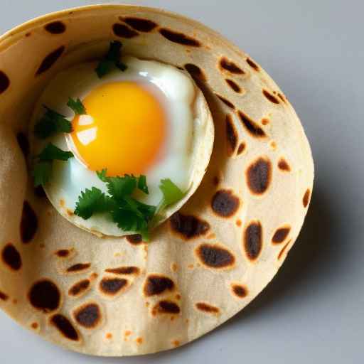 Eggs in a Tortilla Cup