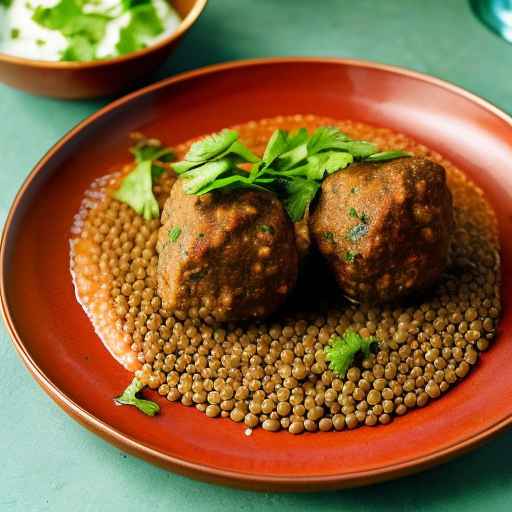 Egyptian-style Kofta with Lentils