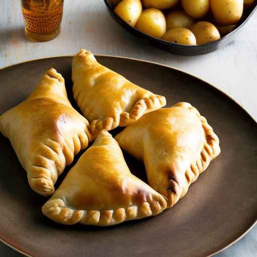 English-style Cornish Pasties with Swede and Potato