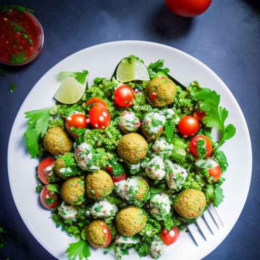 Falafel Tabbouleh Salad