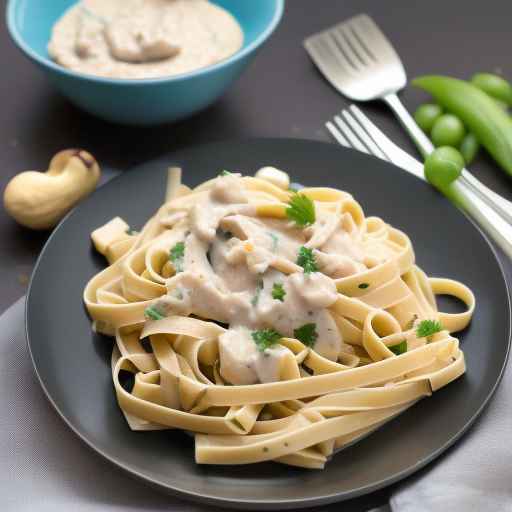 Fettuccine with Cashew Sauce