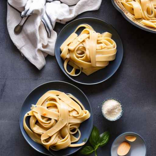 Fettuccine with Creamy Almond Sauce