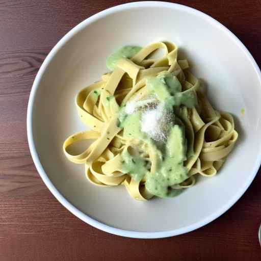 Fettuccine with Creamy Avocado Sauce