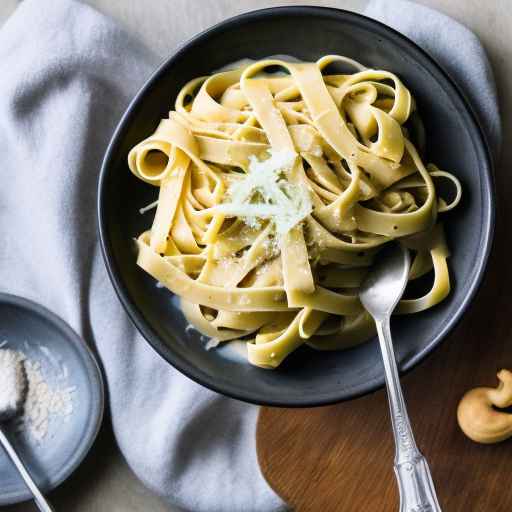 Fettuccine with Creamy Cashew Sauce