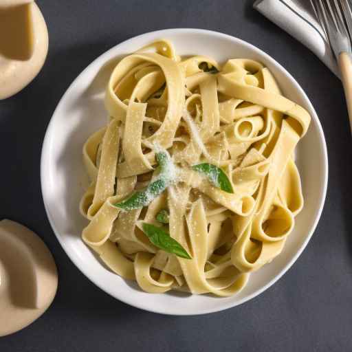 Fettuccine with Creamy Ginger Sauce