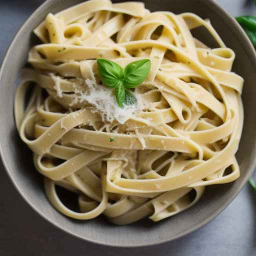 Fettuccine with Garlic and Oil