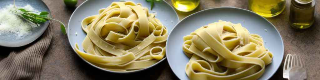 Fettuccine with Garlic and Olive Oil