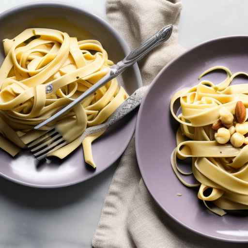 Fettuccine with Macadamia Nut Sauce