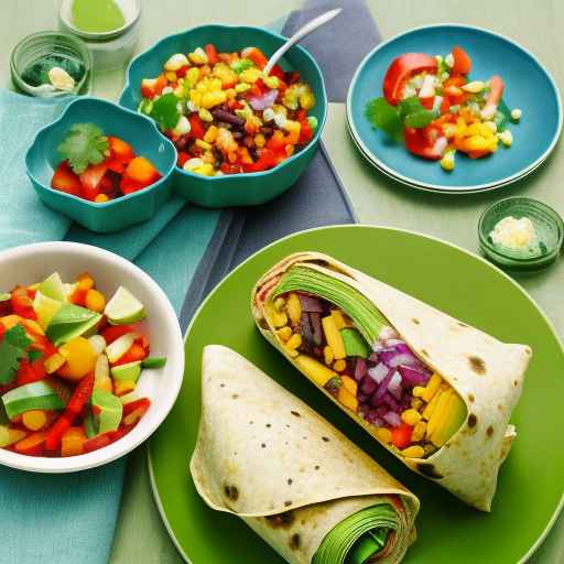 Fiesta Wrap with Veggie Delights